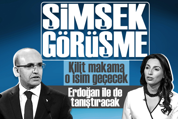 Mehmet Şimşek kritik isim ile görüştü:  Erdoğan ile de tanıştıracak 