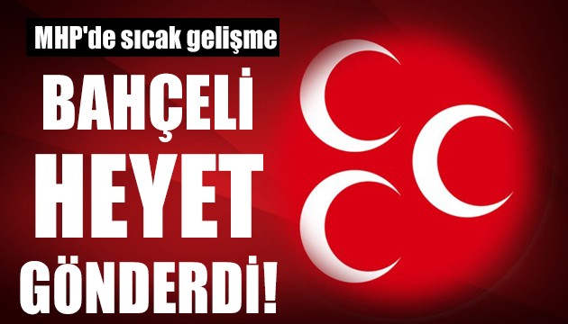 Bahçeli, Kocaeli'ne heyet gönderdi!