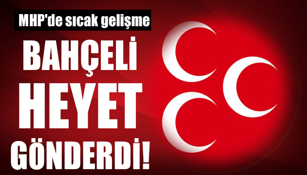 Bahçeli, Kocaeli ne heyet gönderdi!