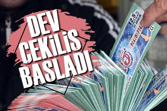Milli Piyango Yılbaşı Çekilişi başladı!