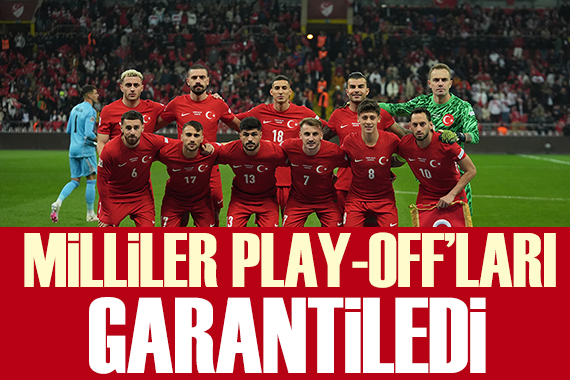 Milliler play-off ları garantiledi