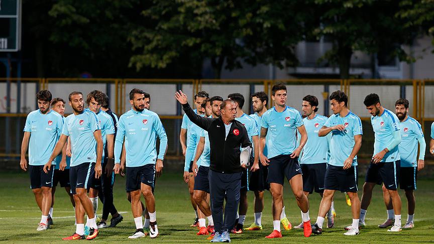 Milliler hazırlığa başladı! İlk antrenman tamamlandı!