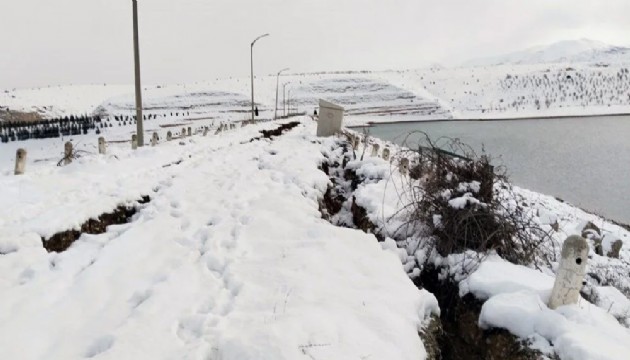 Malatya'da çatlaklar oluşan baraj tahliye ediliyor