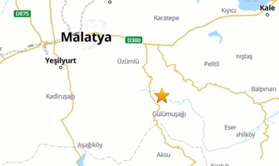 Malatya da korkutan deprem