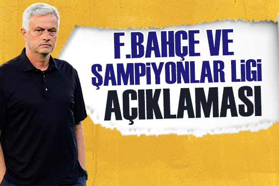 Mourinho dan Fenerbahçe sözleri