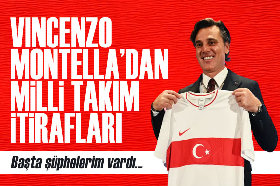 Vincenzo Montella dan milli takım itirafları! Bazı şüphelerim vardı...