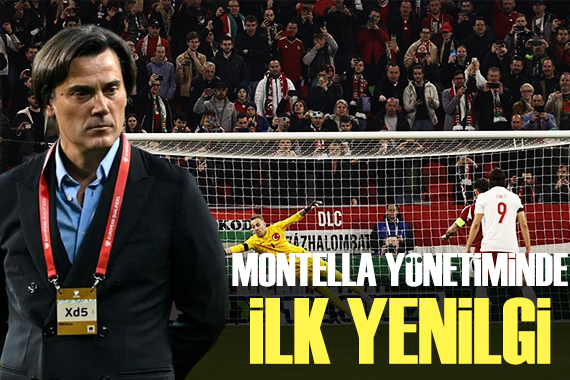 Montella yönetiminde ilk yenilgi