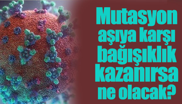 Mutasyon aşıya karşı dayanıklılık kazanırsa ne olacak?