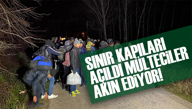 Avrupa sınır kapıları açıldı!