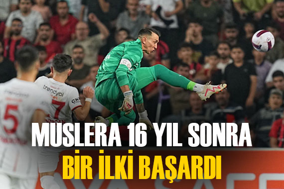 Kaptan Fernando Muslera, 16 yıl sonra bir ilki gerçekleştirdi