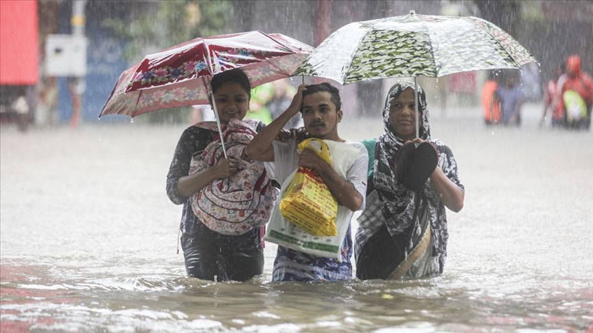 Hindistan da muson yağmurları: 600 ölü