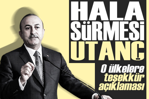 Çavuşoğlu ndan o ülkelere deprem teşekkürü