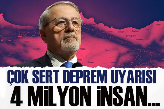 Prof.Dr. Naci Görür den korkutan uyarı: 4 milyon kişi ölümle burun buruna!