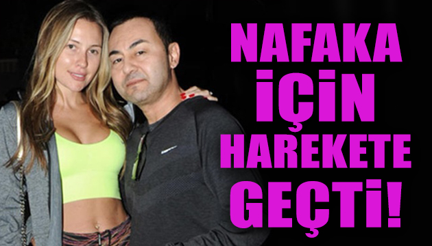 Serdar Ortaç nafaka için harekete geçti!