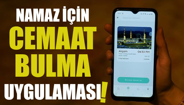 Namaz için cemaat bulma uygulaması