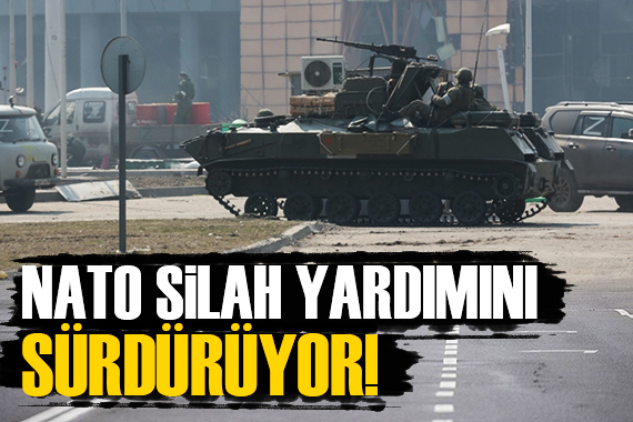 NATO, Ukrayna ya yardımlarını artarak sürdürecek!