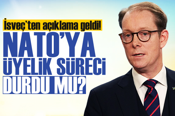 İsveç ten açıklama! NATO ya üyelik süreci durdu mu?