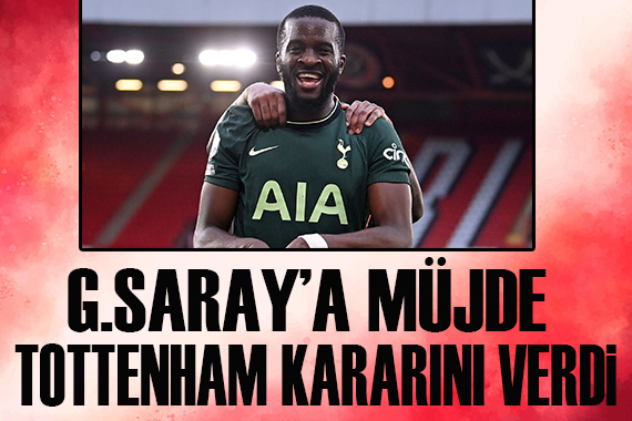 Galatasaray a Tottenham dan müjde!