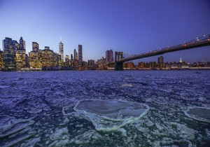 New York ta kış sert geçiyor!