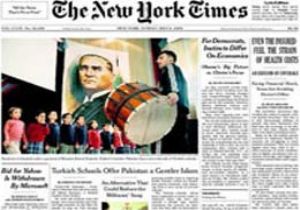 New York Times ın Manşeti