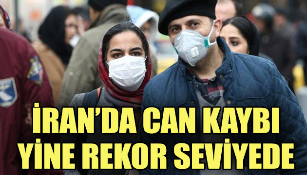 İran da Kovid 19 kaynaklı günlük ölümler yine rekor seviyeye ulaştı