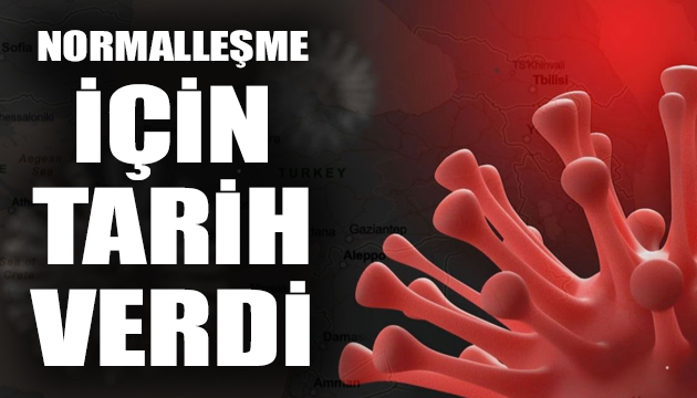 Dr. Fauci normalleşme için tarih verdi