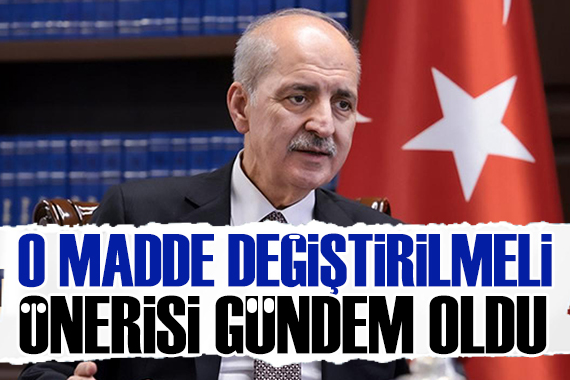 Numan Kurtulmuş un Anayasa sözleri gündem oldu
