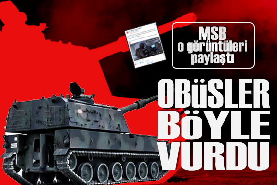 MSB paylaştı: Terör hedefleri işte böyle vuruldu!