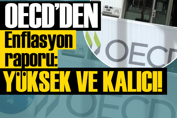 OECD den enflasyon raporu: Yüksek ve kalıcı!