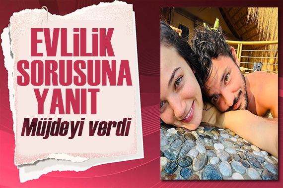 Pınar Deniz ve Kaan Yıldırım dan evlilik sorusuna cevap!