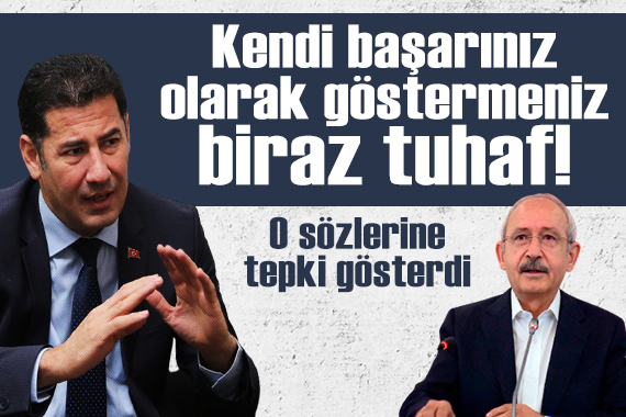 Sinan Oğan dan Kılıçdaroğlu na: Kendi başarınız olarak göstermeniz biraz tuhaf!