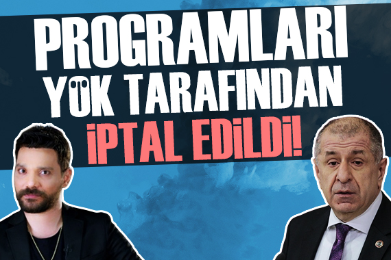 Oğuzhan Uğur un Ümit Özdağ ile programına YÖK engeli!