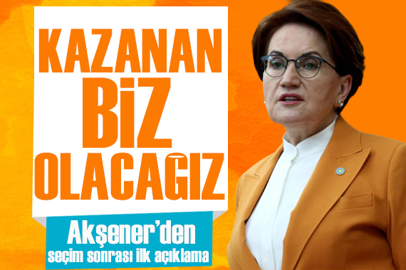 Akşener: Cumhurbaşkanlığı sistemi bir daha Türkiye de tartışılamaz hale gelir!