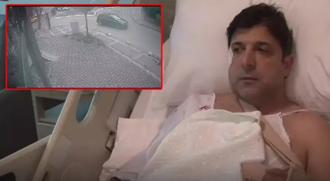 Oktay Derelioğlu ve eşi trafikte darp edildi!