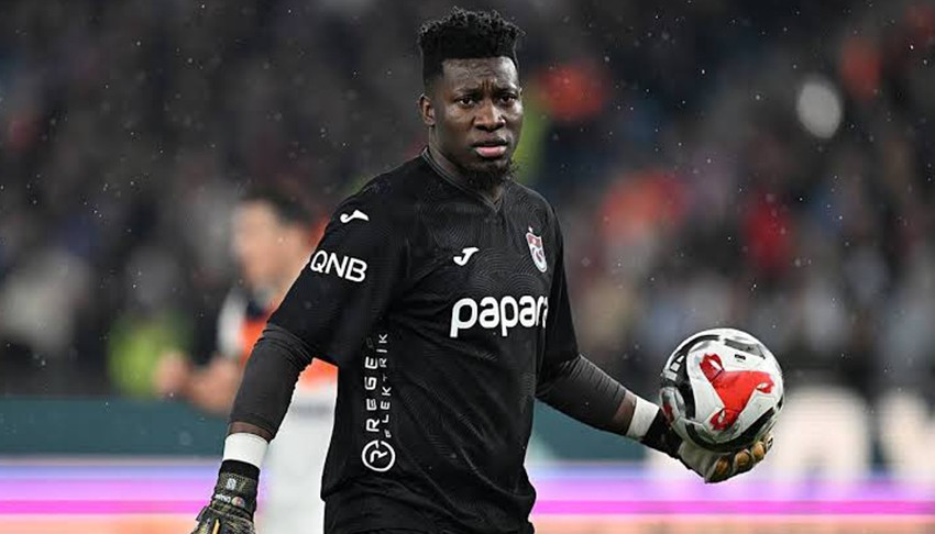 Onana kalesinde güven veriyor
