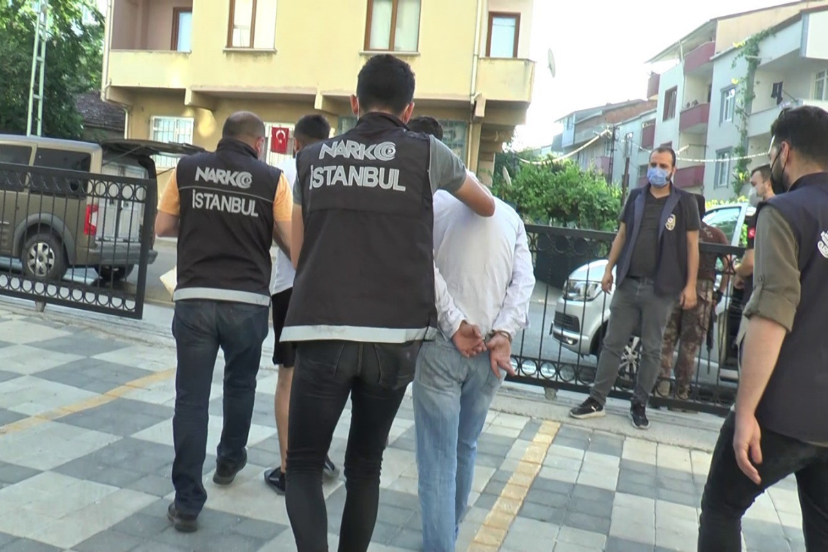 İstanbul da uyuşturucu operasyonu! Düğmeye basıldı