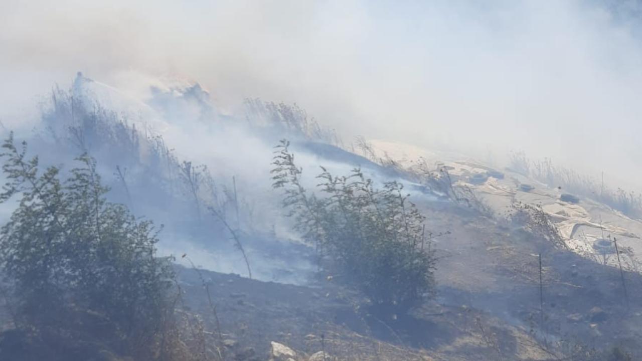 Balıkesir de kırsal alanlarda çıkan yangınlara müdahale ediliyor