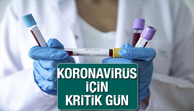 Koronavirüs için kritik gün!