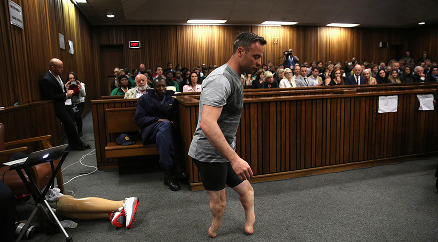 Oscar Pistorius mahkemede