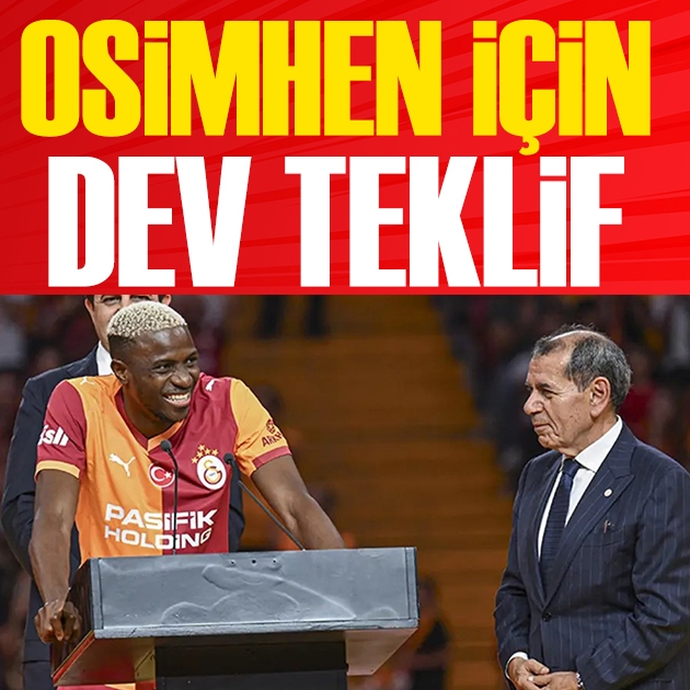Osimhen için 130 milyon euroluk teklif! Dursun Özbek kararını anında verdi