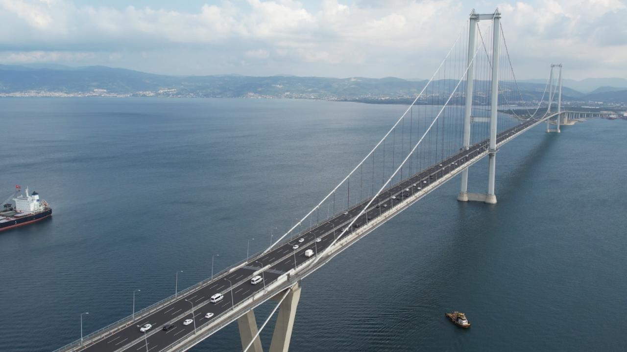 Osmangazi Köprüsü Kurban Bayramı nda rekora koştu