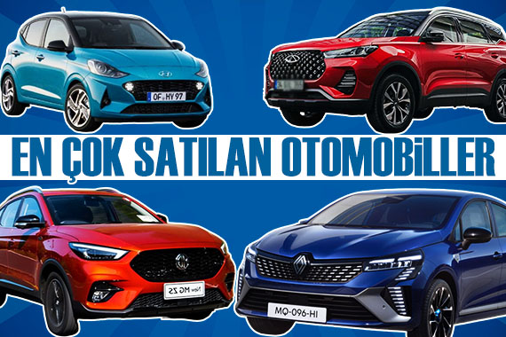 Türkiye de en çok satılan otomobiller