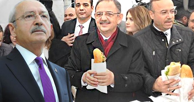 Özhaseki döner dağıttı, hesabı Kılııçdaroğlu ödedi