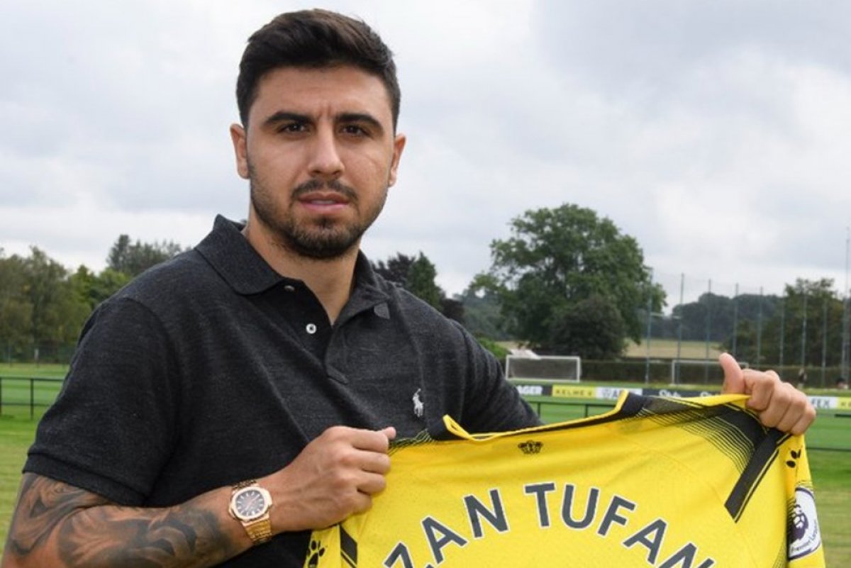 Ozan Tufan İngiltere ye  merhaba  dedi