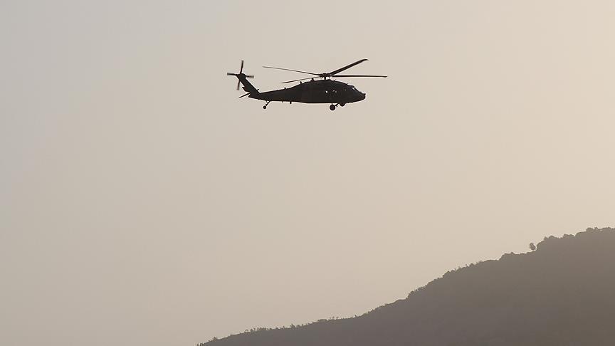 Özbekistan da helikopter düştü