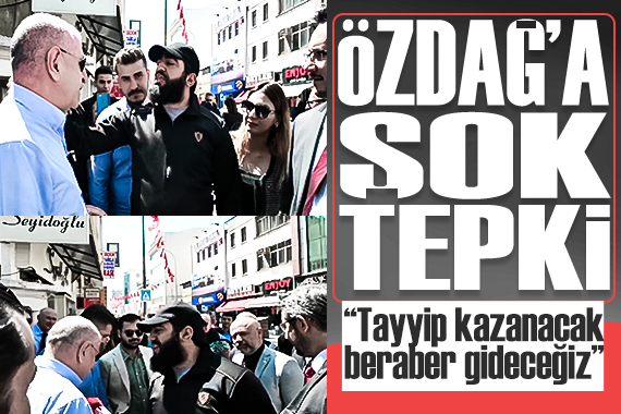 Suriyeli sığınmacıdan Ümit Özdağ a şok tepki:  Tayyip kazanacak beraber gideceğiz 