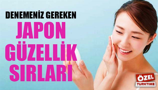 Denemeniz gereken Japon güzellik sırları