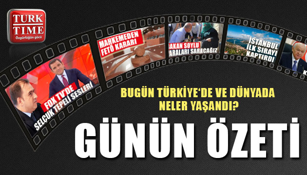 24 Ağustos 2020 / Turktime Günün Özeti