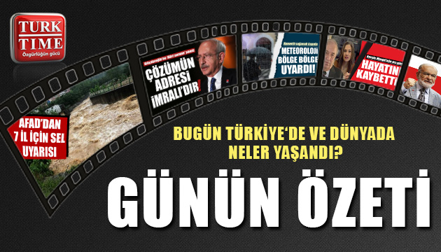20 Eylül 2021 / Turktime Günün Özeti