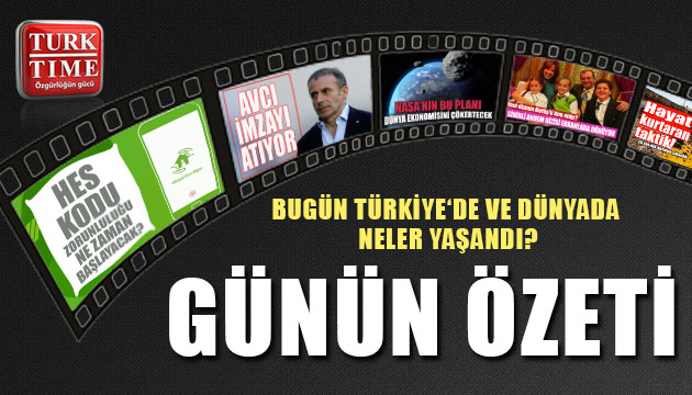 2 Kasım 2020 / Turktime Günün Özeti